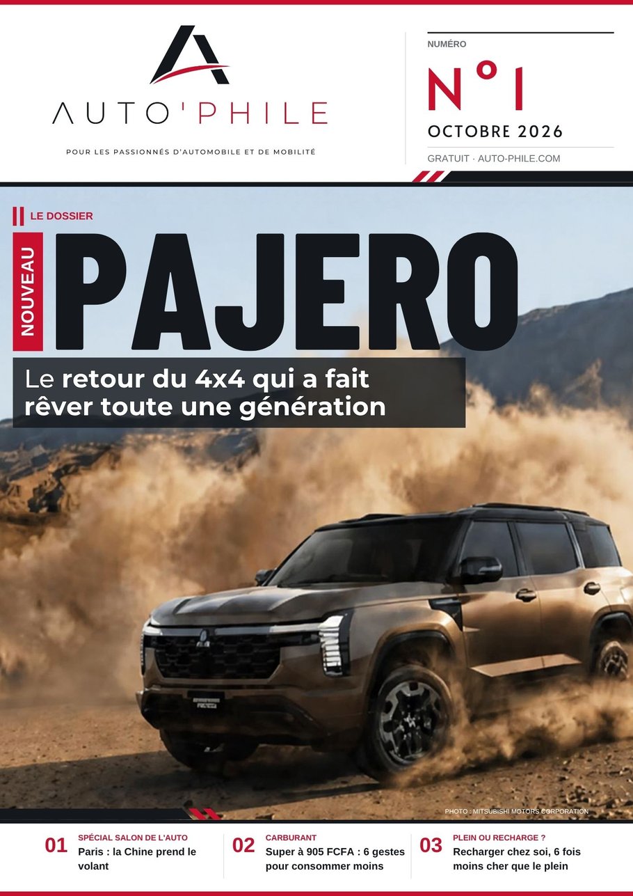 Couverture du magazine Auto'phile N°1, octobre 2026